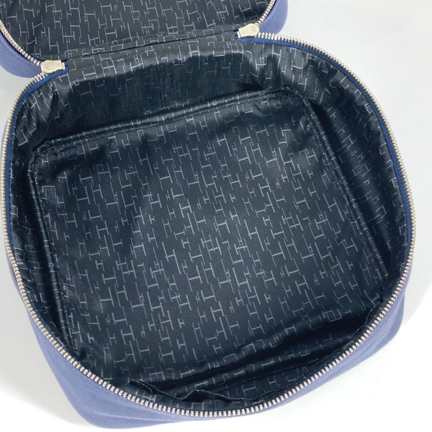 Hermès Black Canvas Handbag