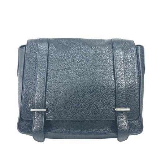 Hermès Black Leather Steve