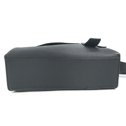 Hermès Black Leather Alfred
