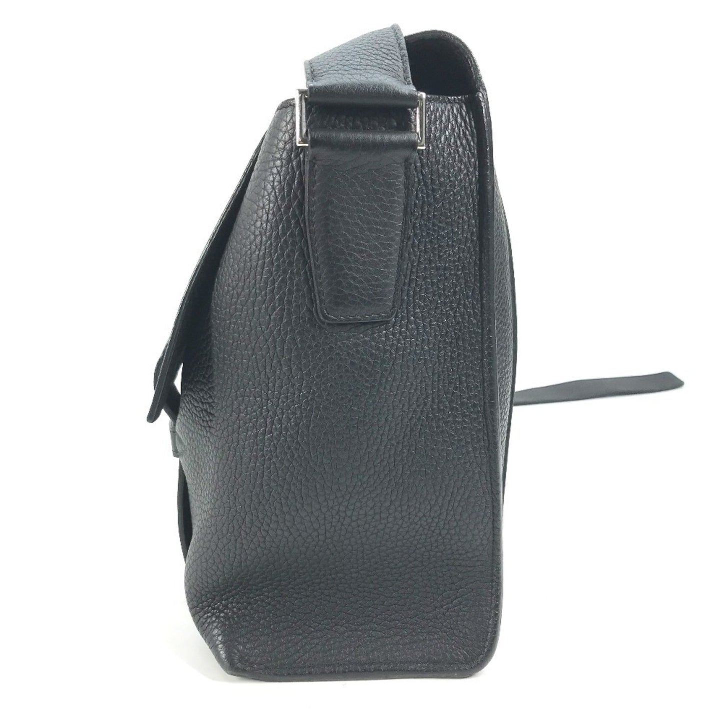 Hermès Black Leather Alfred