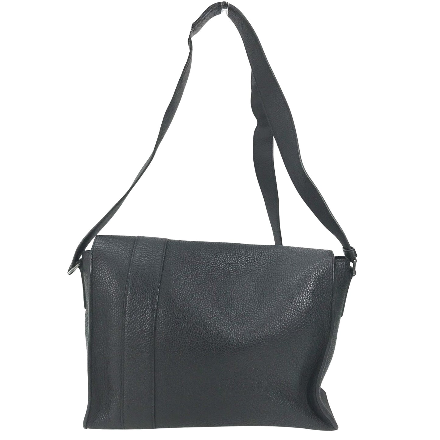 Hermès Black Leather Alfred