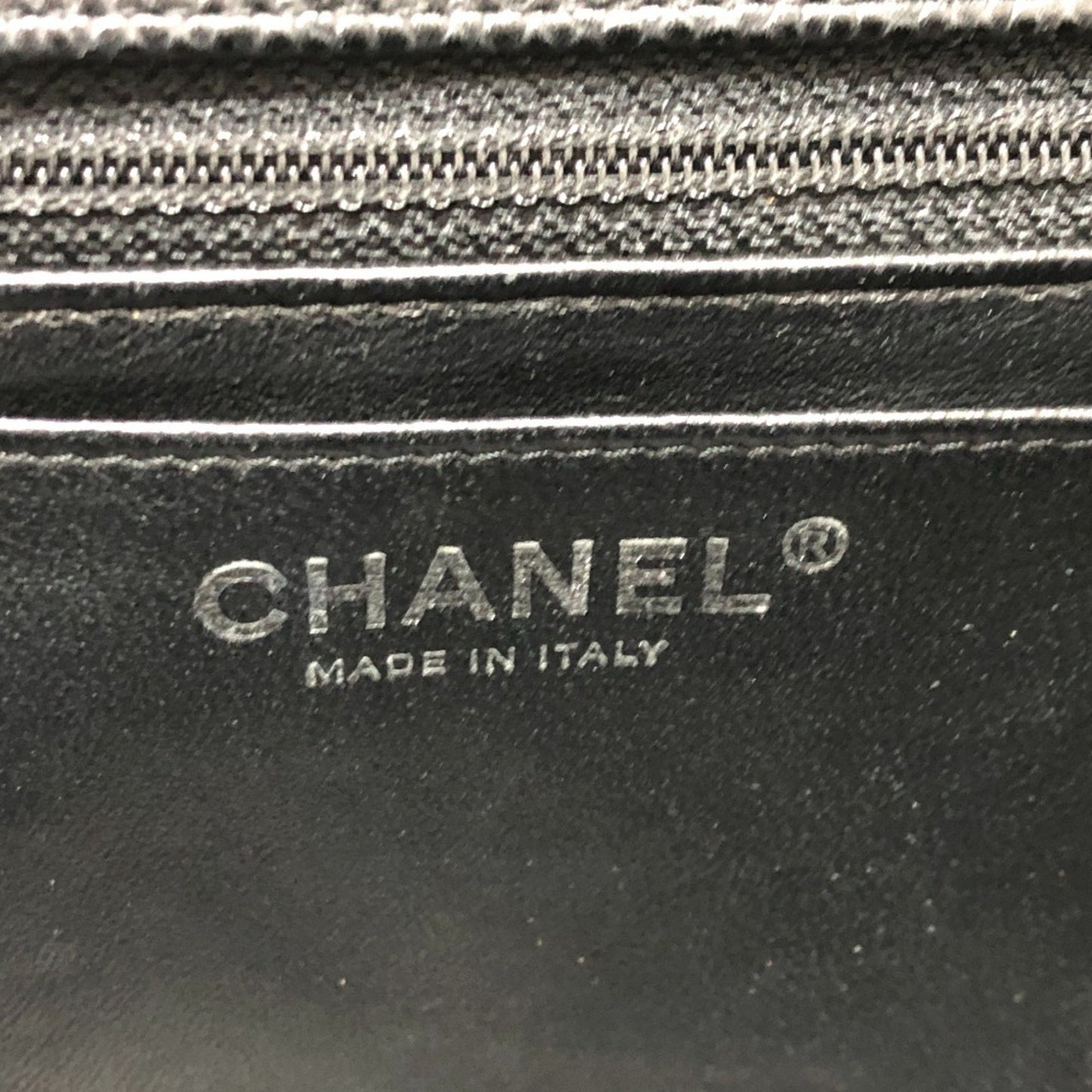Chanel Black Leather Jumbo