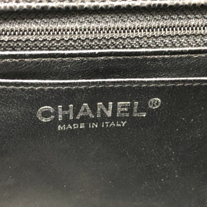 Chanel Black Leather Jumbo