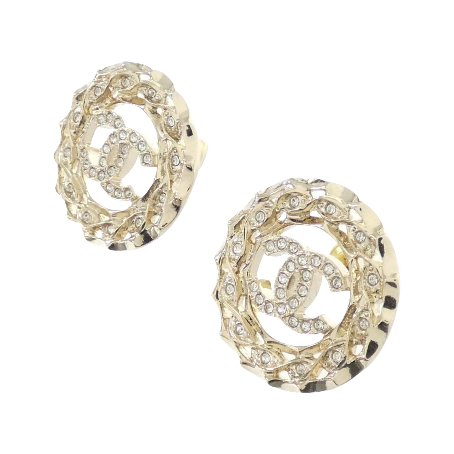 Chanel Gold Metal Coco Mark