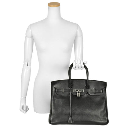 Hermès Black Leather Birkin 35