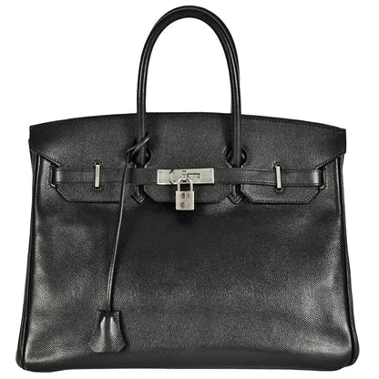 Hermès Black Leather Birkin 35