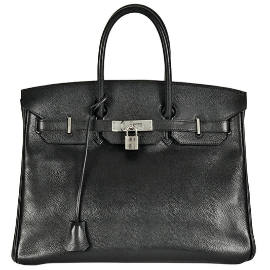 Hermès Black Leather Birkin 35