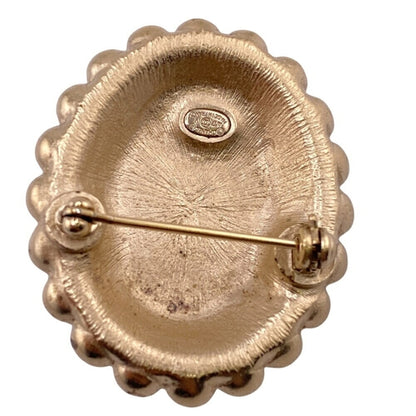 Chanel Gold Gold Plated Coco Mark