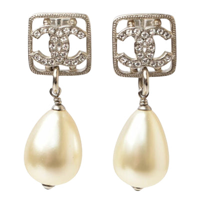 Chanel Silver Gold Plated Coco Mark