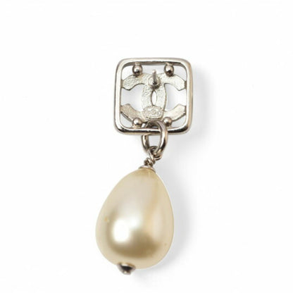 Chanel Silver Gold Plated Coco Mark