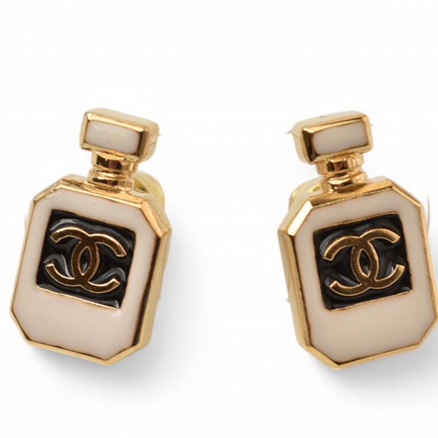 Chanel Gold Gold Plated Coco Mark