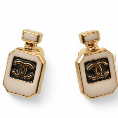 Chanel Gold Gold Plated Coco Mark