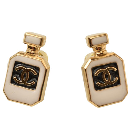Chanel Gold Gold Plated Coco Mark