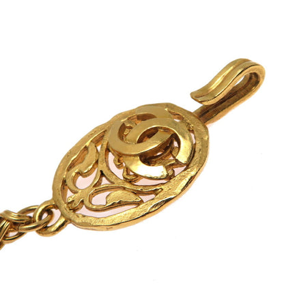 Chanel Gold Gold Plated Coco Mark