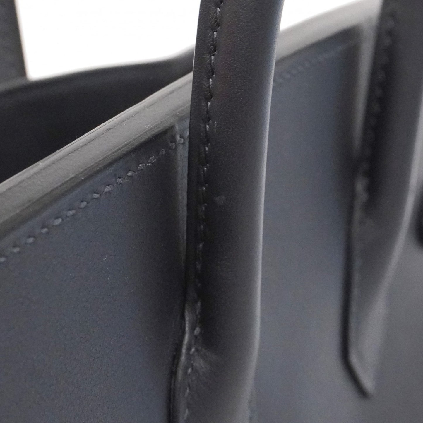 Hermès Blue Leather Birkin 25