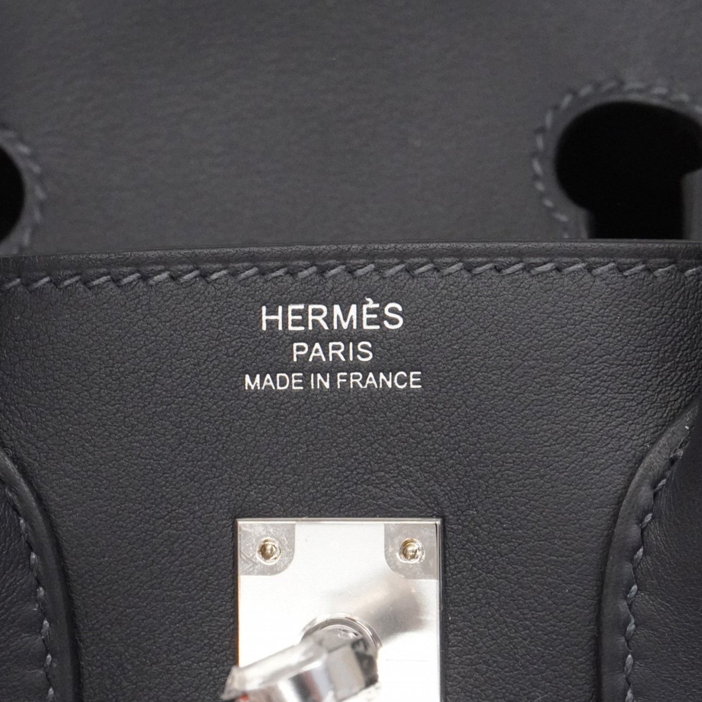 Hermès Blue Leather Birkin 25