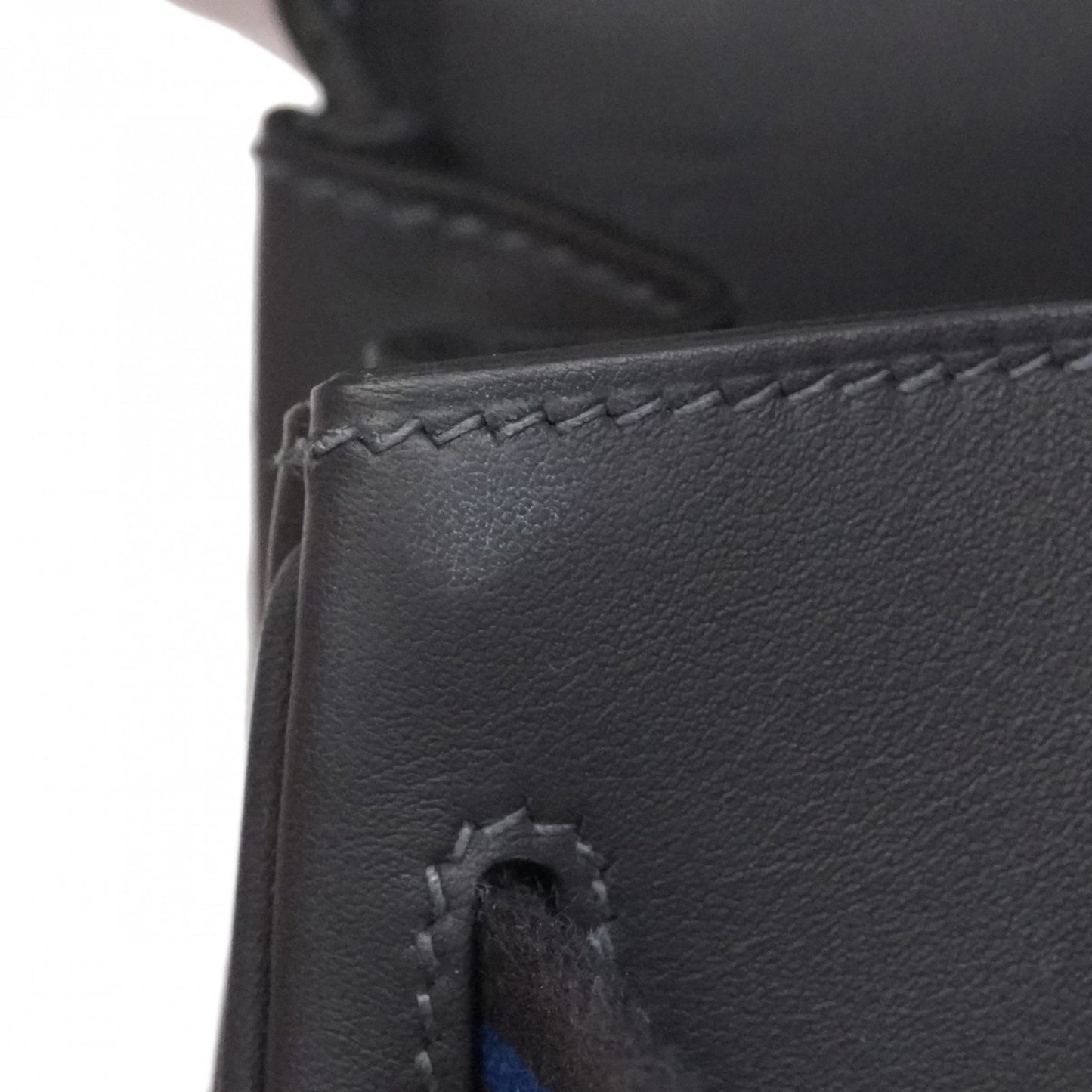 Hermès Blue Leather Birkin 25