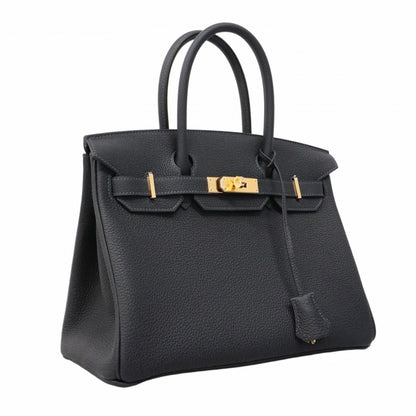Hermès Blue Leather Birkin 30