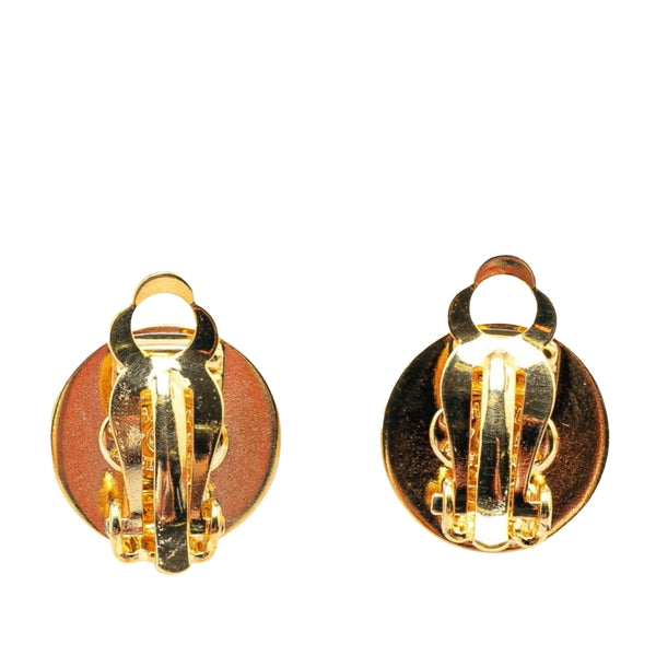 Chanel Silver Gold Plated Coco Mark