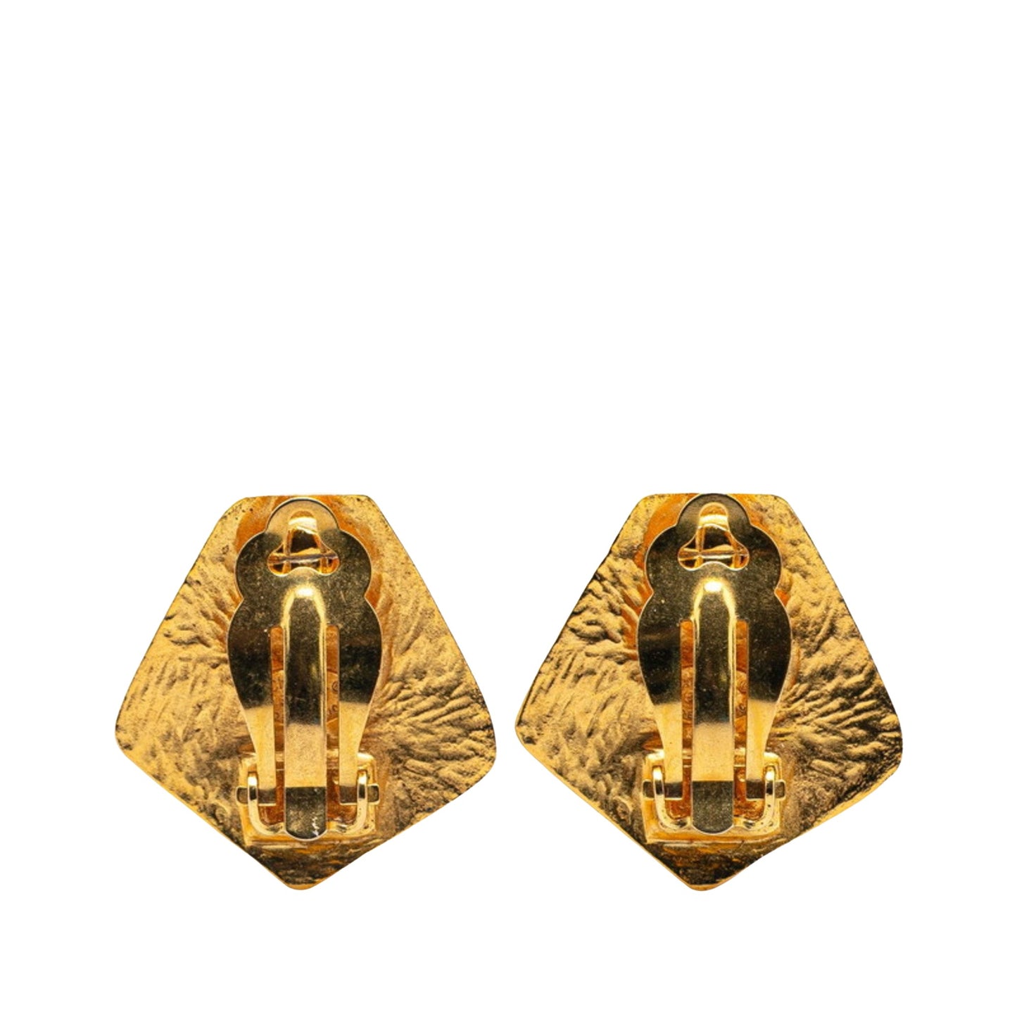 Chanel Gold Gold Plated Coco Mark