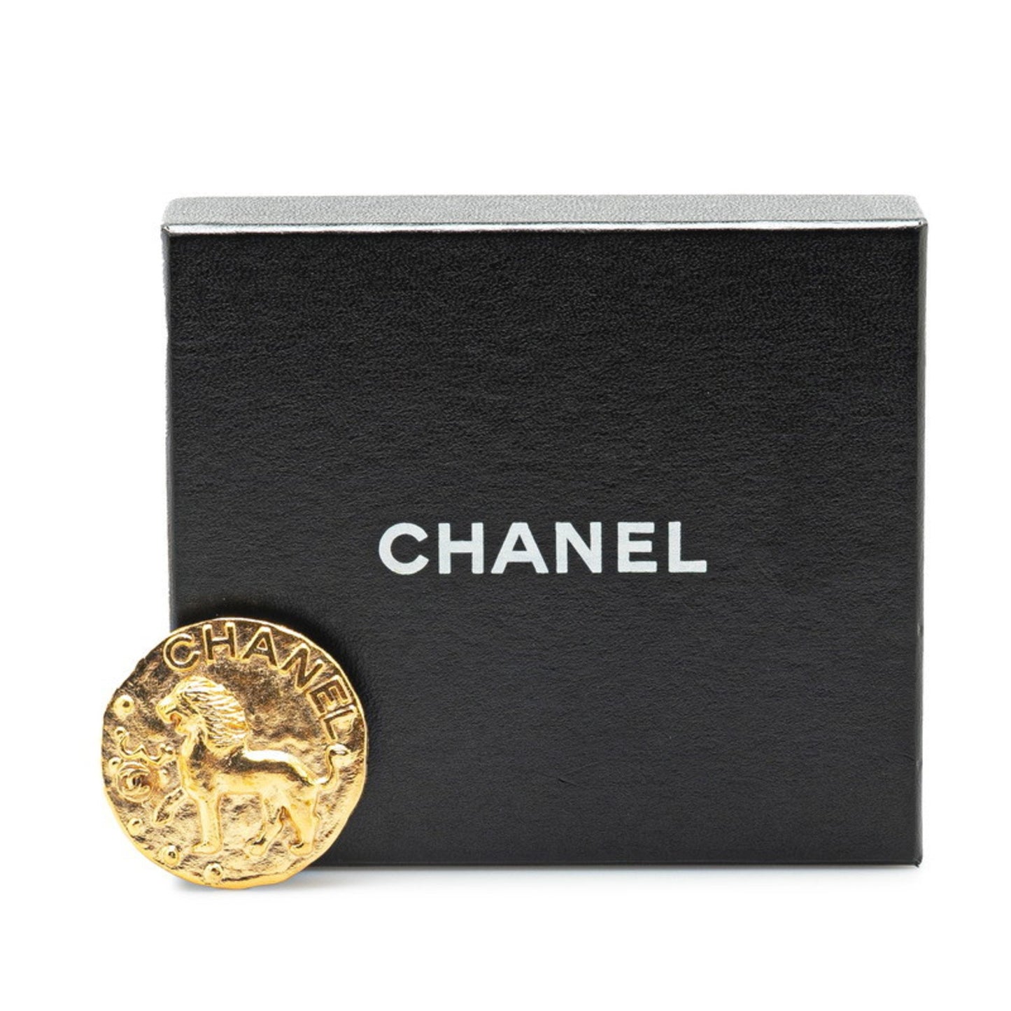 Chanel Gold Gold Plated Brooch