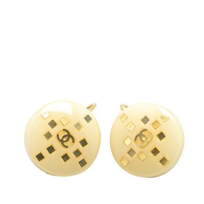 Chanel Gold Gold Plated Coco Mark