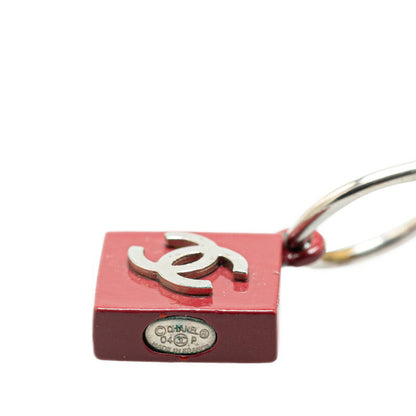 Chanel Red Gold Plated Coco Mark