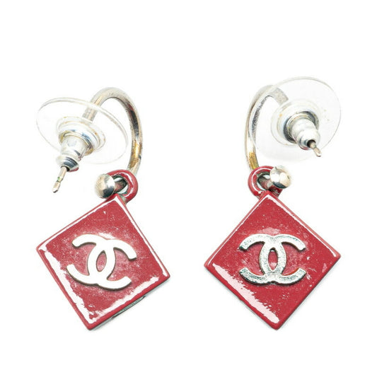 Chanel Red Gold Plated Coco Mark
