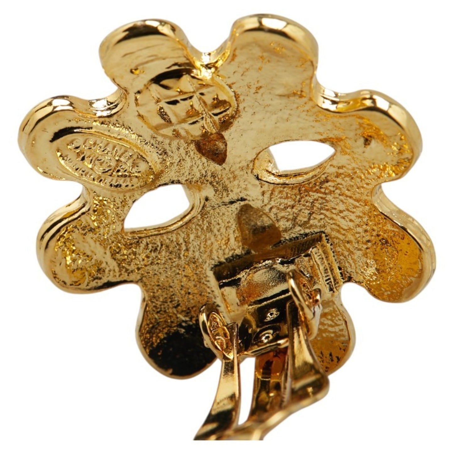 Chanel Gold Gold Plated Coco Mark