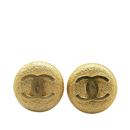 Chanel Gold Gold Plated Coco Mark