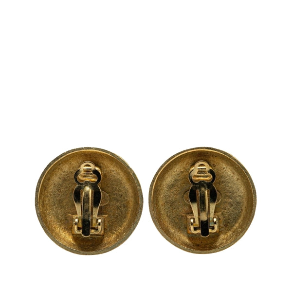 Chanel Gold Gold Plated Coco Mark