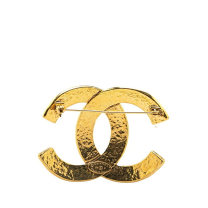 Chanel Gold Gold Plated Coco Mark