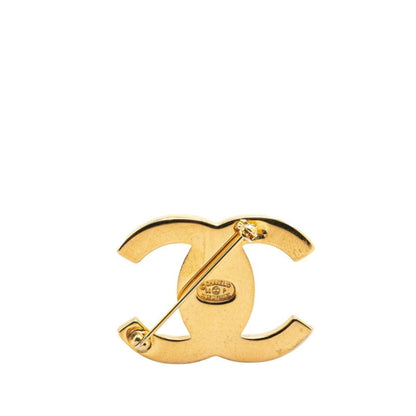 Chanel Gold Gold Plated Coco Mark