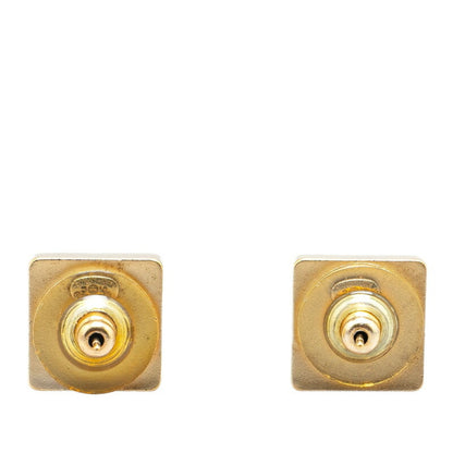 Chanel Gold Gold Plated Coco Mark