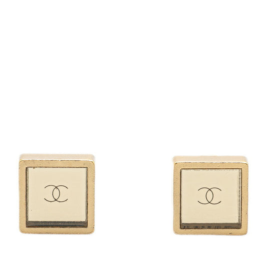 Chanel Gold Gold Plated Coco Mark