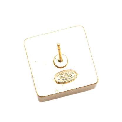 Chanel Gold Gold Plated Coco Mark