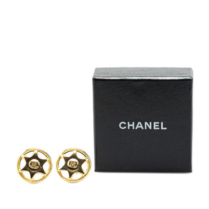 Chanel Gold Gold Plated Coco Mark