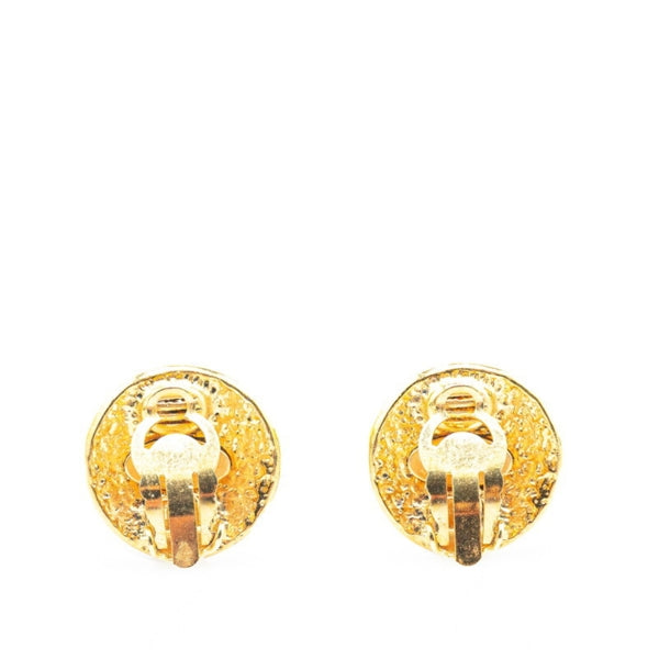 Chanel Gold Gold Plated Coco Mark