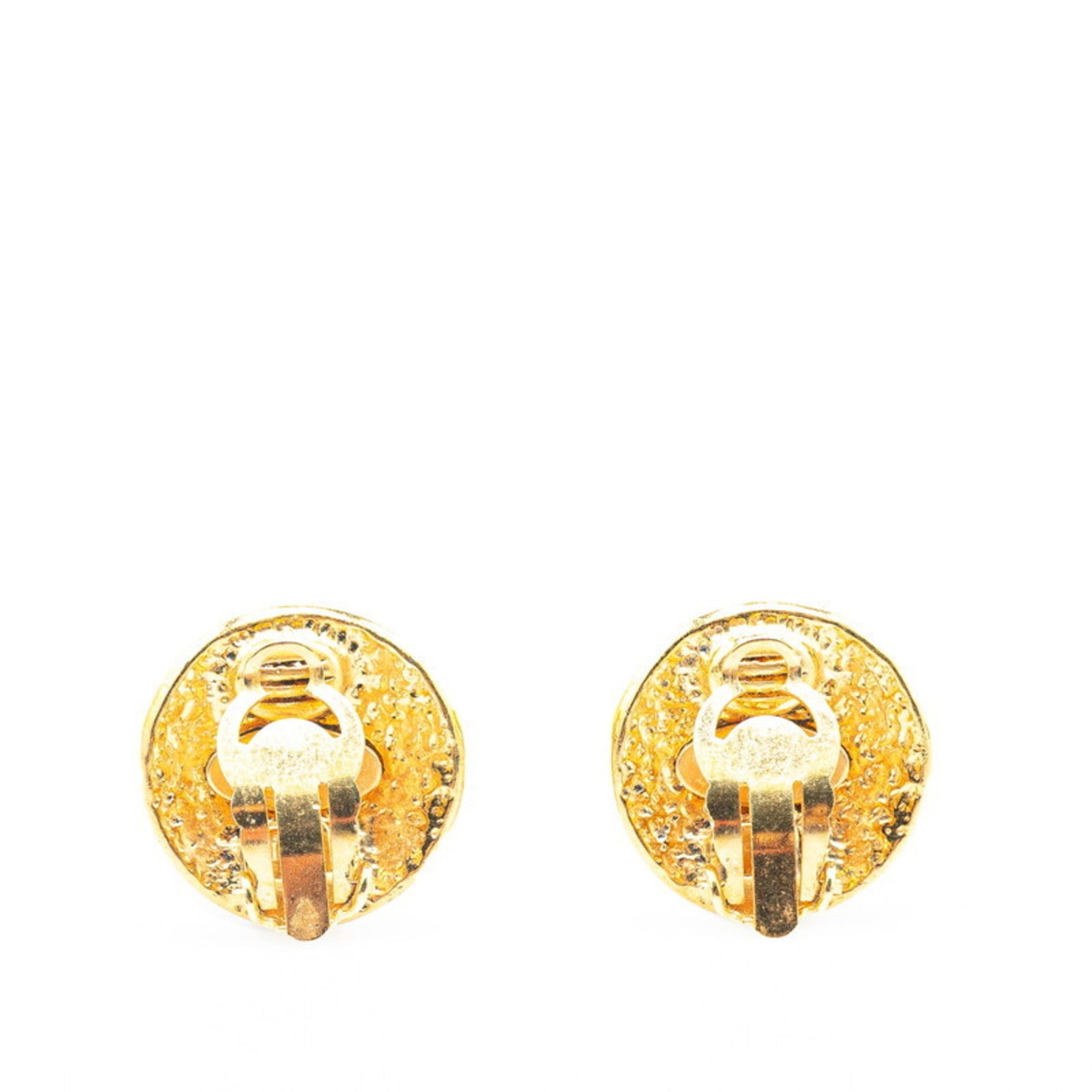 Chanel Gold Gold Plated Coco Mark