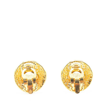 Chanel Gold Gold Plated Coco Mark