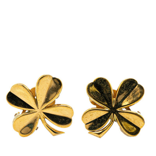 Chanel Gold Gold Plated Clover