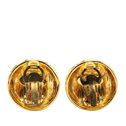 Chanel Gold Gold Plated Coco Mark