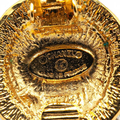 Chanel Gold Gold Plated Coco Mark