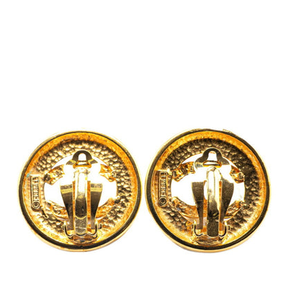 Chanel Gold Gold Plated Coco Mark