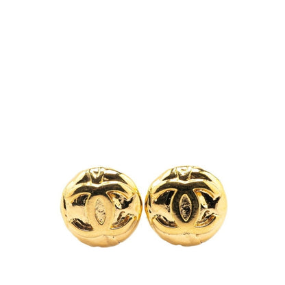 Chanel Gold Gold Plated Coco Mark