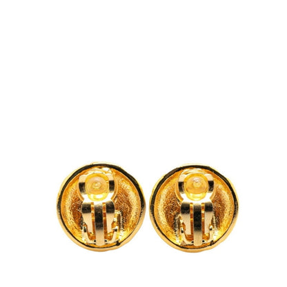 Chanel Gold Gold Plated Clover