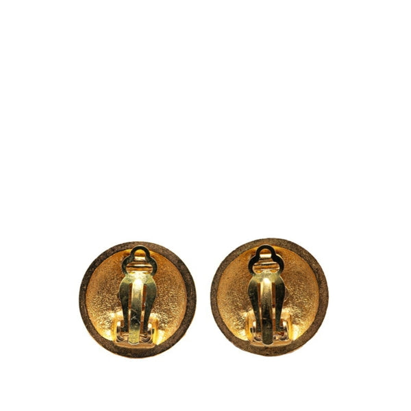 Chanel Gold Gold Plated Coco Mark