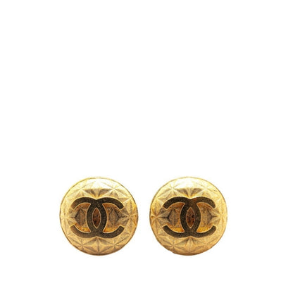 Chanel Gold Gold Plated Coco Mark