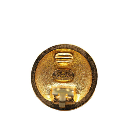 Chanel Gold Gold Plated Coco Mark