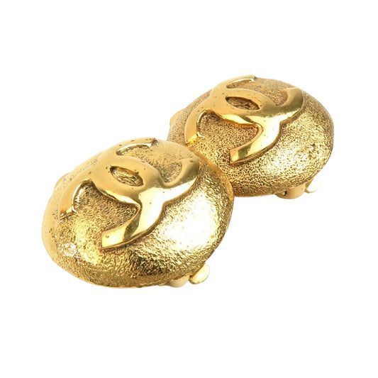 Chanel Gold Gold Plated Coco Mark